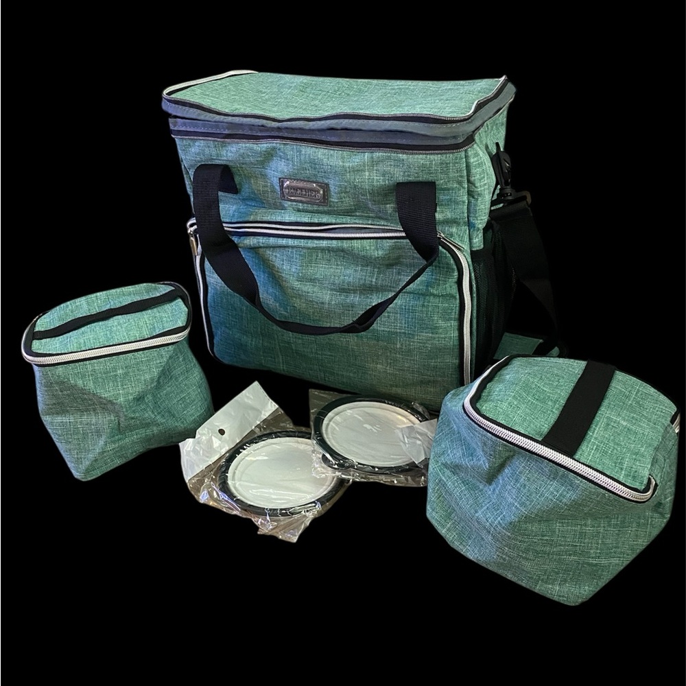 Baglher dog travel supplies bag.